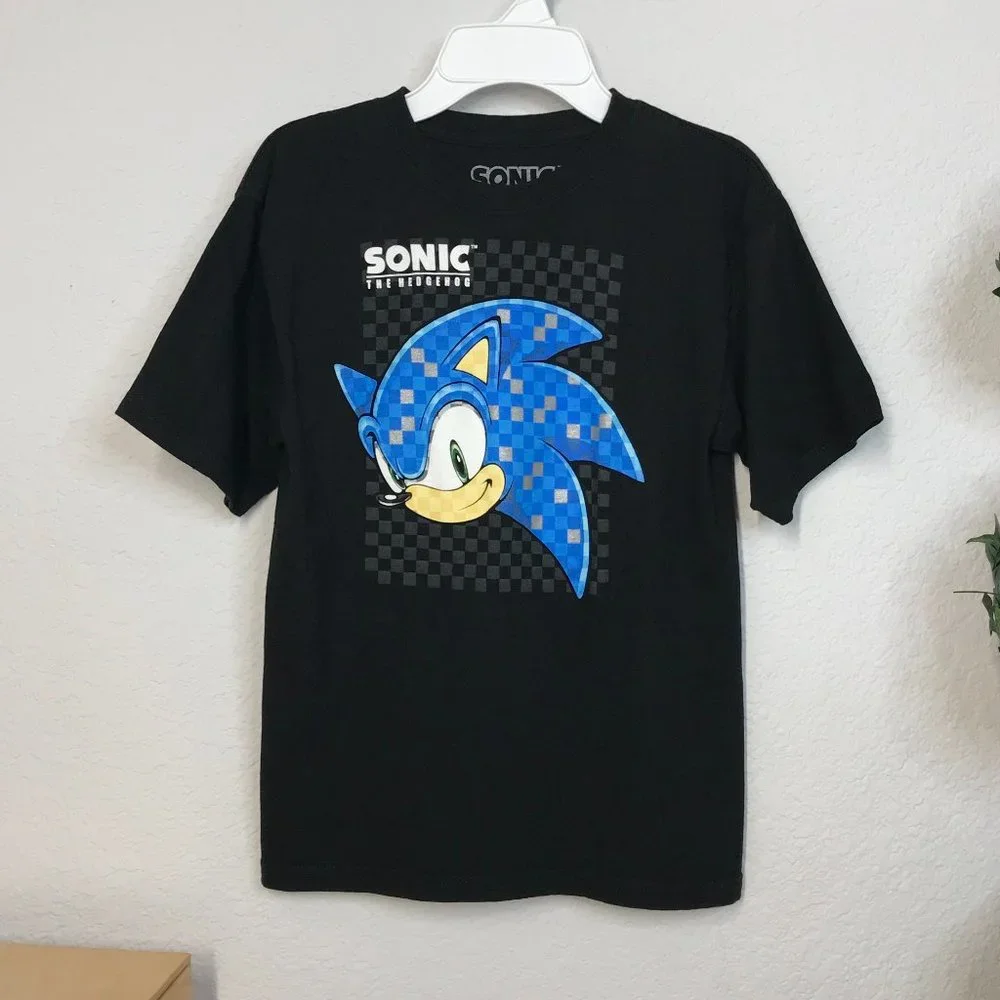 Sonic the Hedgehog Graphic T-Shirt Kids | Black | Medium